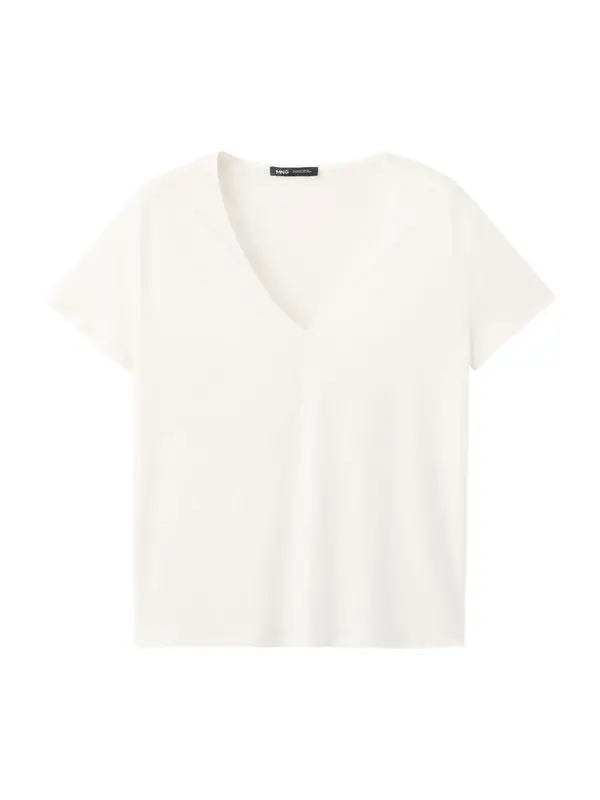 MANGO MANGO Pulover 'LINITO'  off-bela