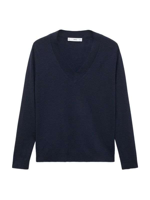MANGO MANGO Pulover 'LUCCAV'  mornarska