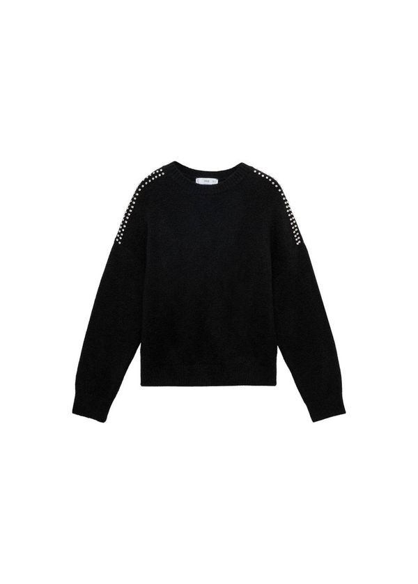 MANGO MANGO Pulover 'Misol'  črna