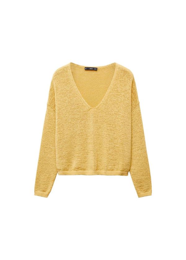 MANGO MANGO Pulover 'Pekin'  zlato-rumena