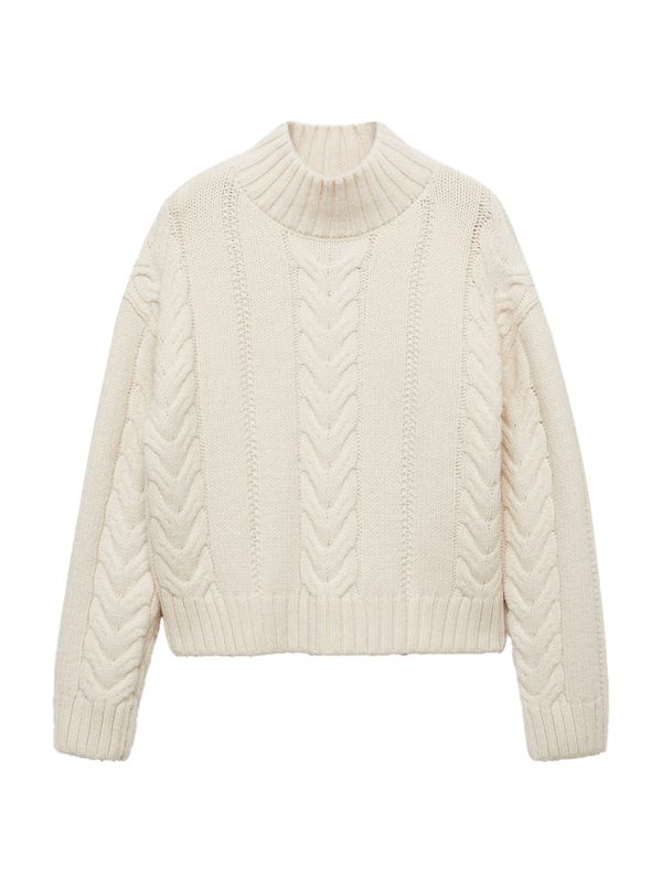 MANGO MANGO Pulover 'YOGUI'  bež