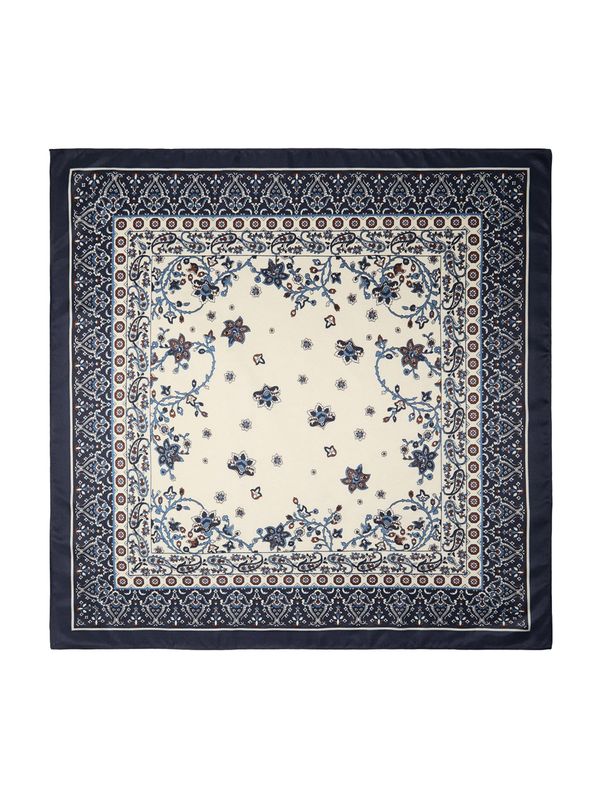 MANGO MANGO Šal  ecru / mornarska / opal / karamel