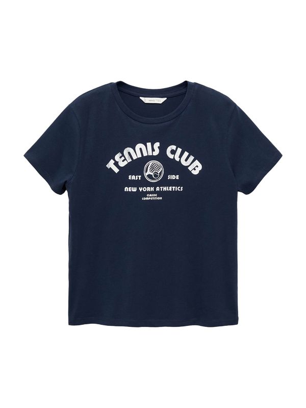 MANGO TEEN MANGO TEEN Majica 'CLASSIC'  mornarska / bela