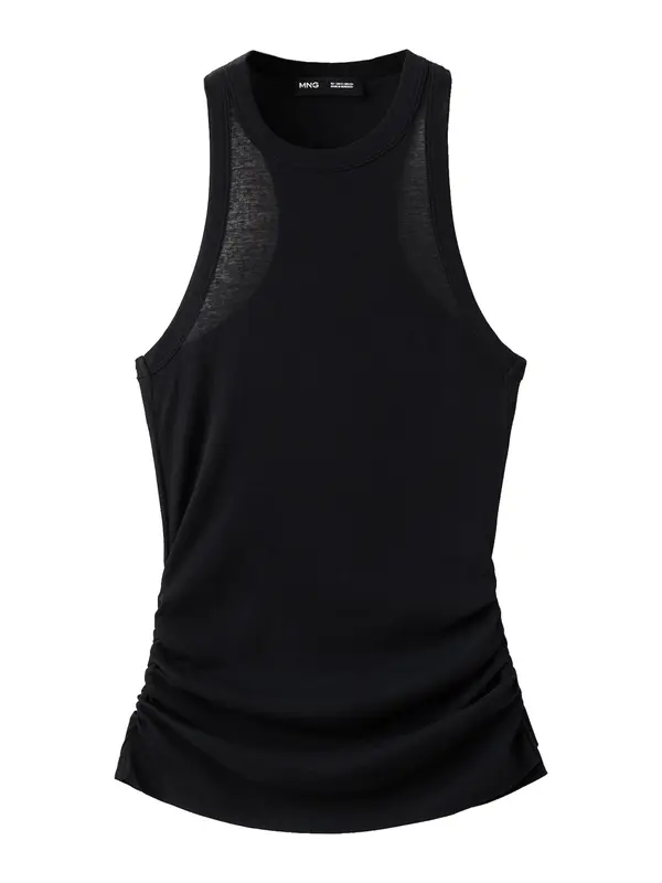 MANGO MANGO Top 'AMANDA'  črna