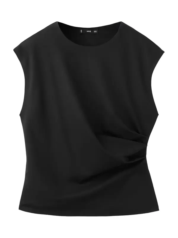 MANGO MANGO Top 'CANDELO'  črna