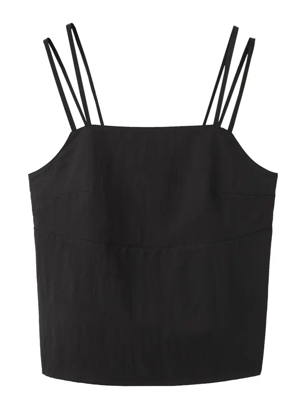 MANGO MANGO Top 'ESPRESSO'  črna