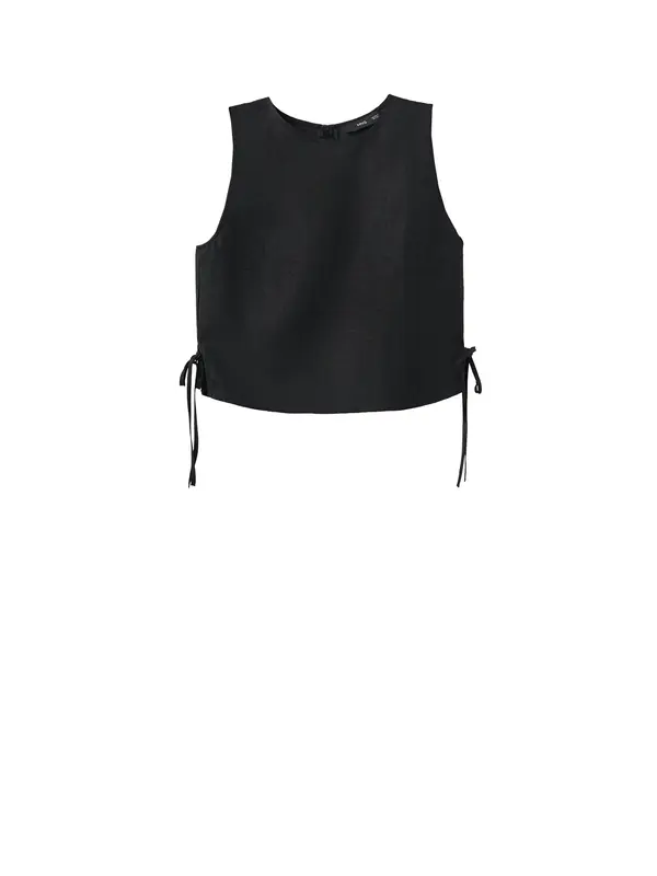 MANGO MANGO Top 'FRED'  črna