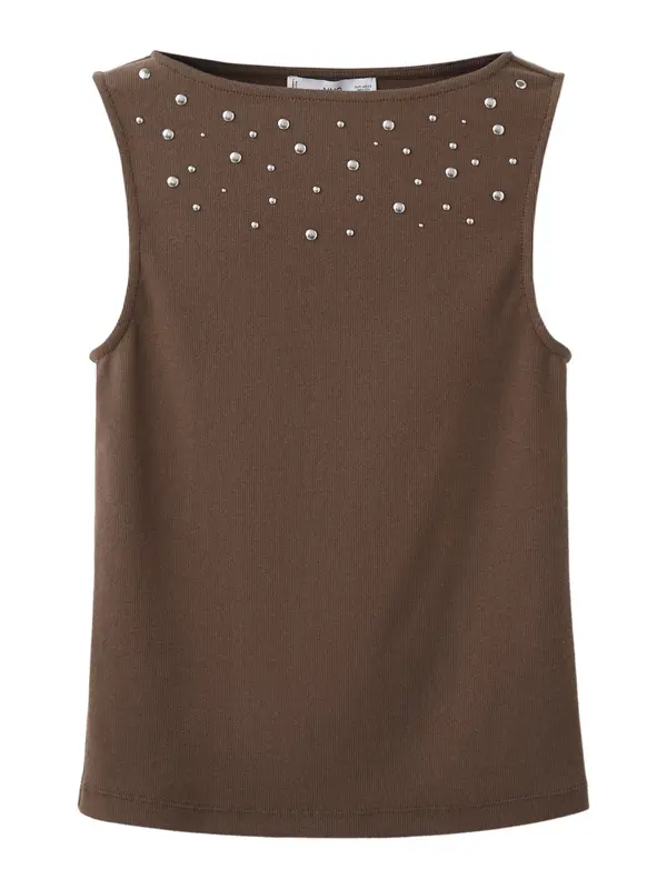 MANGO MANGO Top 'HEX'  rjava