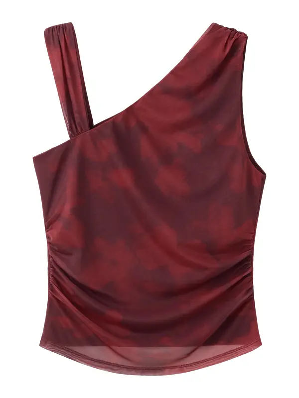 MANGO MANGO Top 'MARA'  rdeča / bordo