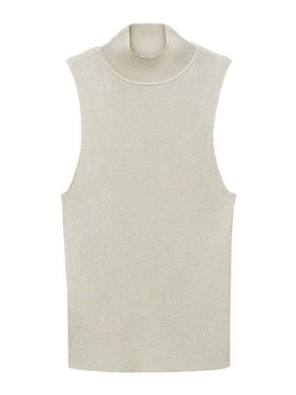 MANGO MANGO Top 'TYRA'  srebrna