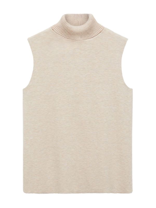 MANGO MANGO Top z naramnicami 'MICHIGAN'  bež