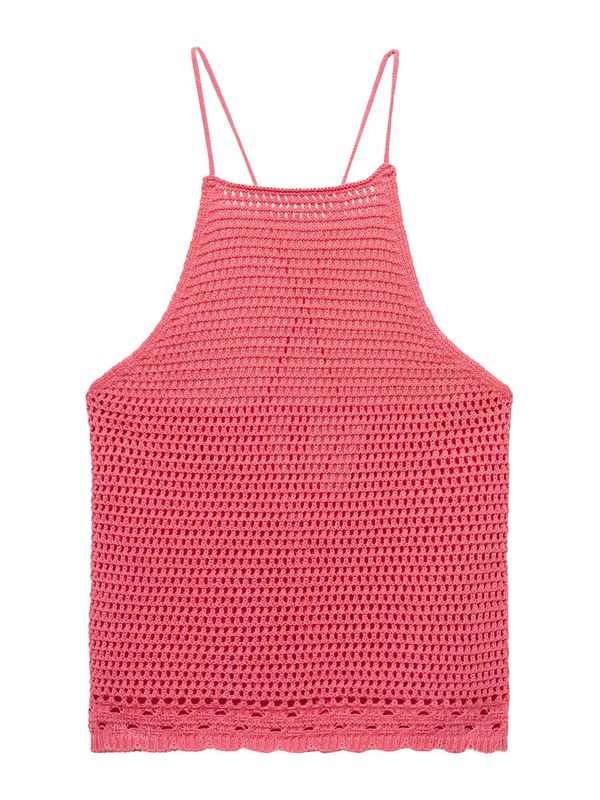 MANGO MANGO Top z naramnicami 'MORONA'  roza