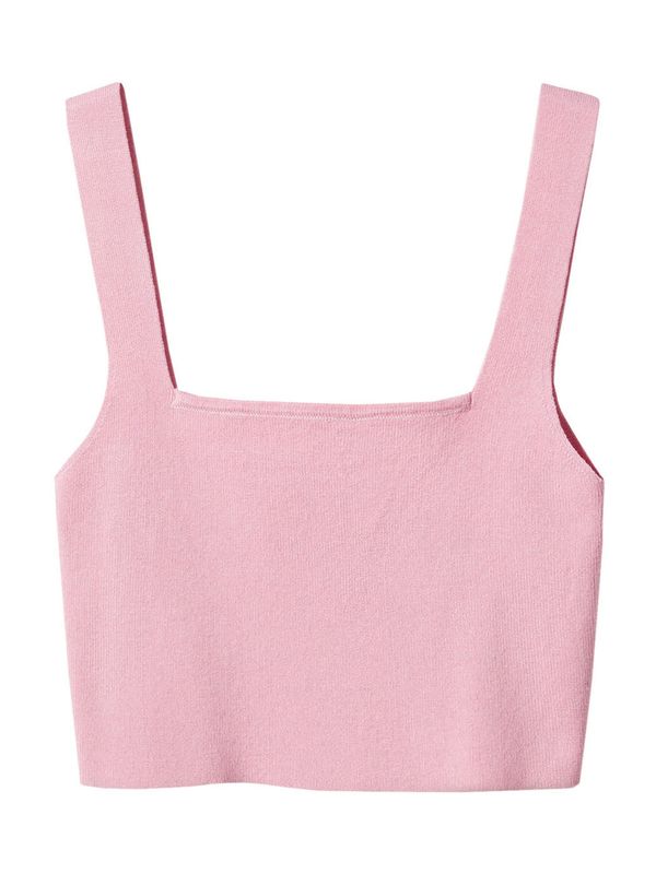 MANGO MANGO Top z naramnicami 'ROSE'  roza