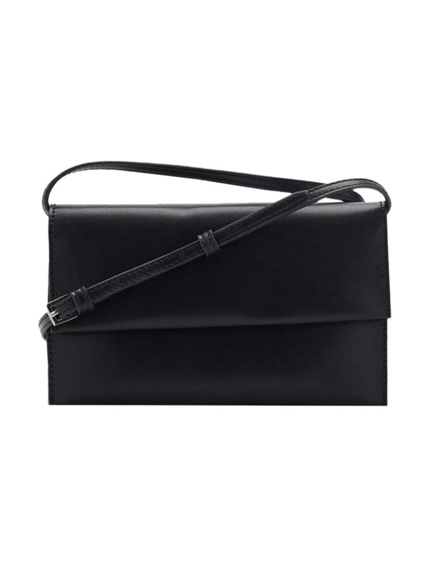 MANGO MANGO Torba za čez ramo 'ACORDEON'  črna