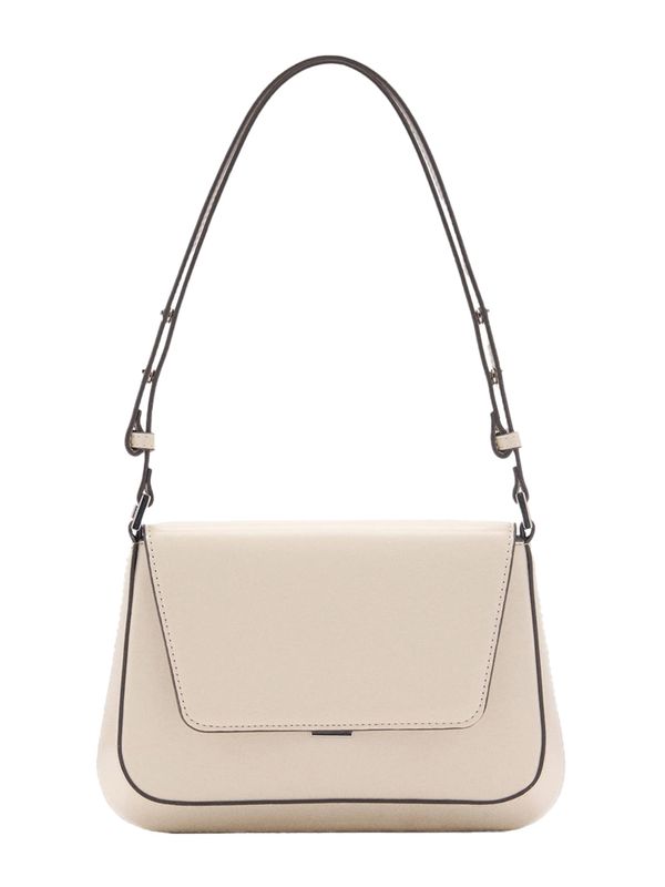 MANGO MANGO Torba za čez ramo 'DEGRADE'  off-bela