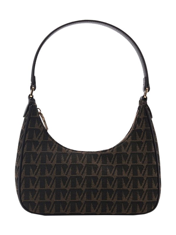 MANGO MANGO Torba za čez ramo 'GALICIA'  čokolada / črna