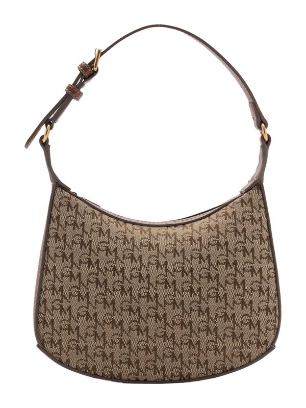 MANGO MANGO Torba za čez ramo 'MARCO'  kapučino / temno rjava