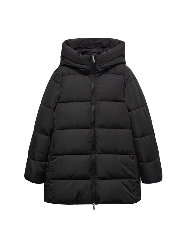 MANGO MANGO Zimska jakna 'Tokyo'  črna
