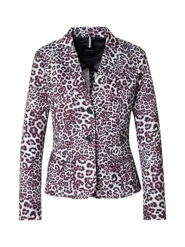 Marc Cain Marc Cain Blazer  pikčasto rjava / svetlo siva