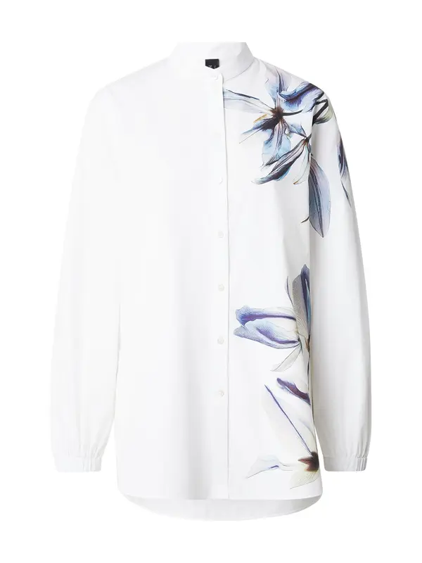 Marc Cain Marc Cain Bluza  modra / svetlo modra / svetlo lila / bela