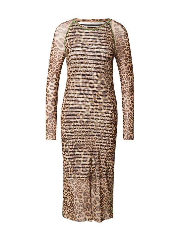 Marc Cain Marc Cain Obleka  rjava / svetlo rjava / zelena