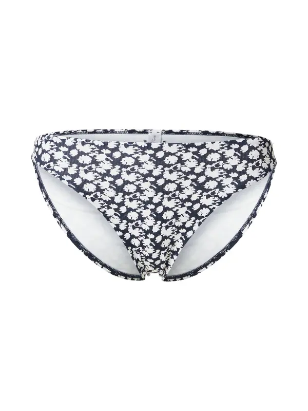Marc O'Polo Marc O'Polo Bikini hlačke 'Millefleur'  nočno modra / bela