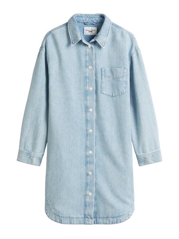 Marc O'Polo DENIM Marc O'Polo DENIM Dolga srajca  moder denim