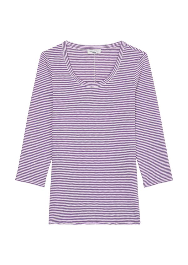 Marc O'Polo DENIM Marc O'Polo DENIM Majica  lila / bela