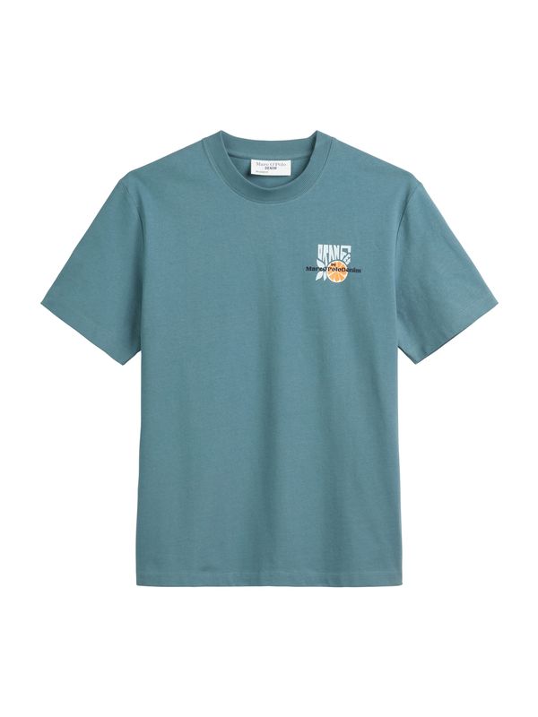 Marc O'Polo DENIM Marc O'Polo DENIM Majica  med / petrol / črna / bela