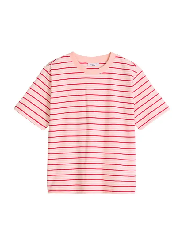 Marc O'Polo DENIM Marc O'Polo DENIM Majica  roza / pastelno roza / rdeča