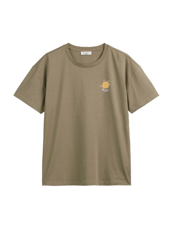 Marc O'Polo DENIM Marc O'Polo DENIM Majica  svetlo rumena / temno rumena / kaki / majnica