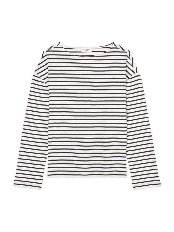 Marc O'Polo DENIM Marc O'Polo DENIM Majica  temno modra / bela