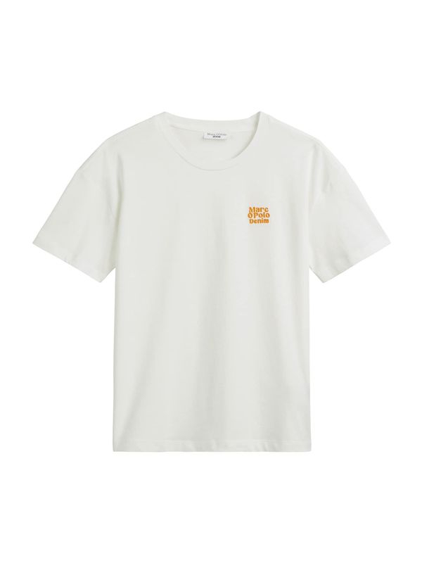 Marc O'Polo DENIM Marc O'Polo DENIM Majica  zlato-rumena / jajčna lupina