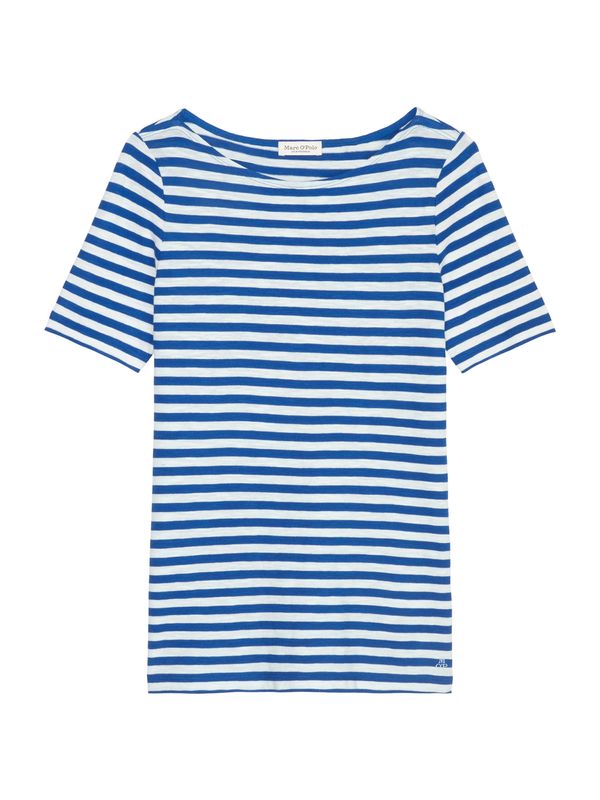 Marc O'Polo Marc O'Polo Majica  modra / bela