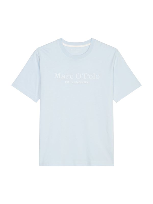 Marc O'Polo Marc O'Polo Majica  pastelno modra / bela