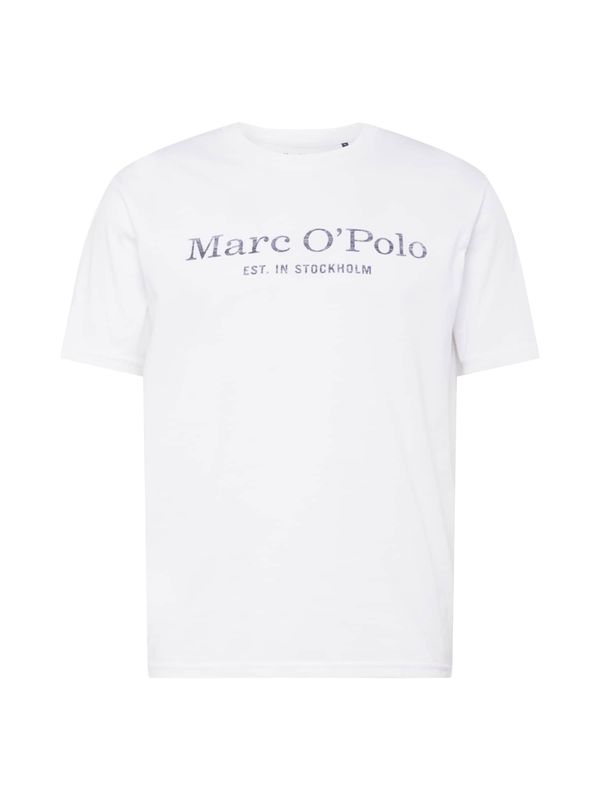 Marc O'Polo Marc O'Polo Majica  pegasto siva / bela