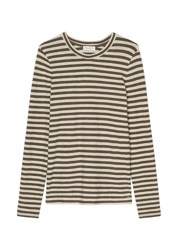 Marc O'Polo Marc O'Polo Majica  svetlo bež / čokolada