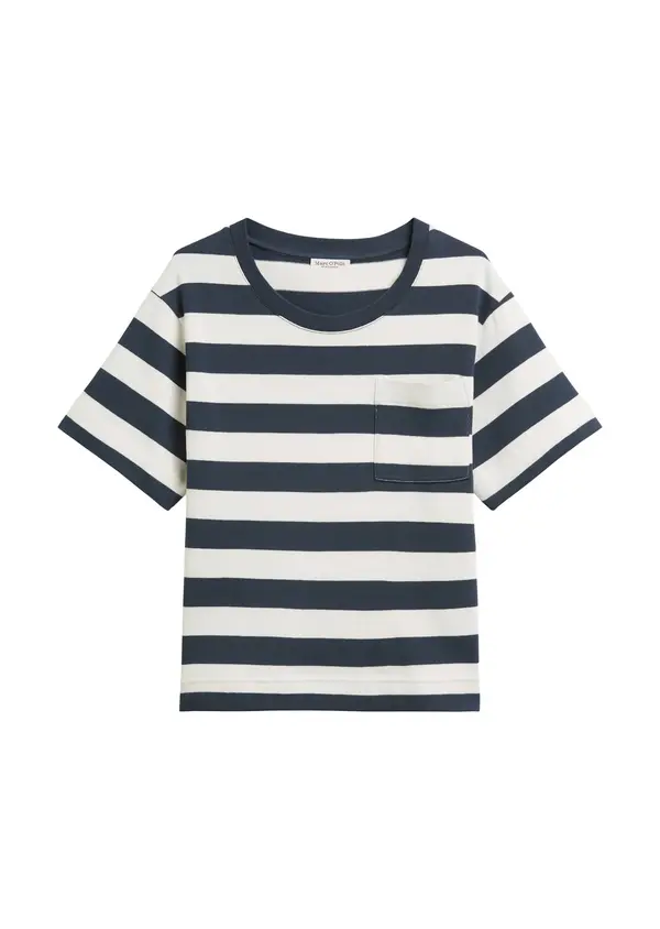 Marc O'Polo Marc O'Polo Majica  temno modra / bela