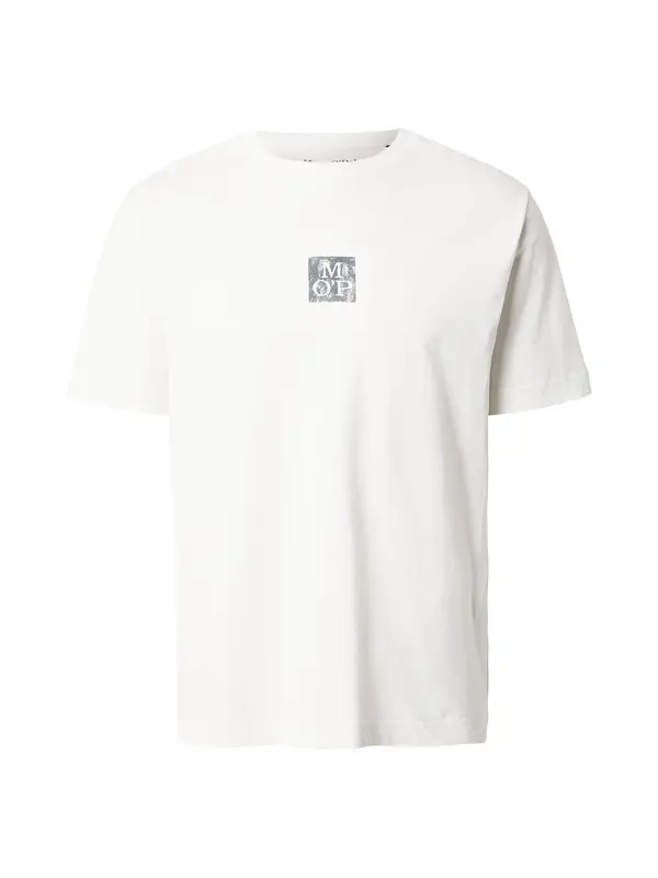 Marc O'Polo Marc O'Polo Majica  temno siva / naravno bela