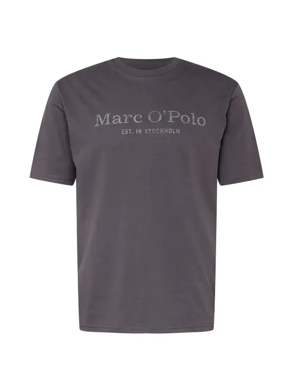 Marc O'Polo Marc O'Polo Majica  temno siva / pegasto siva