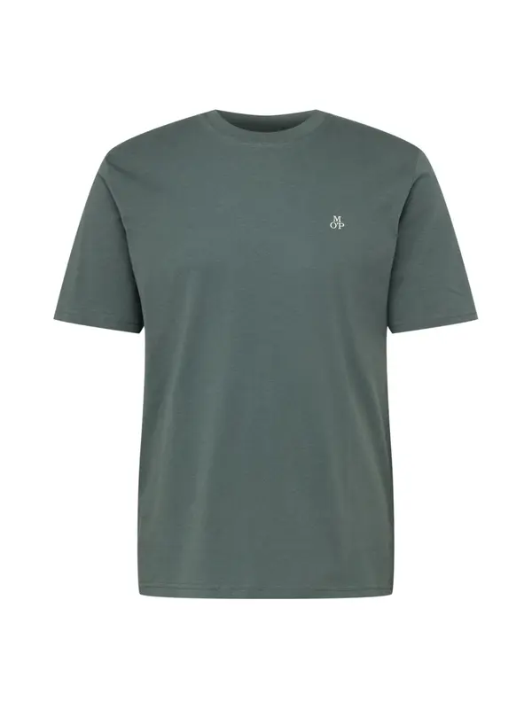 Marc O'Polo Marc O'Polo Majica  temno zelena / bela