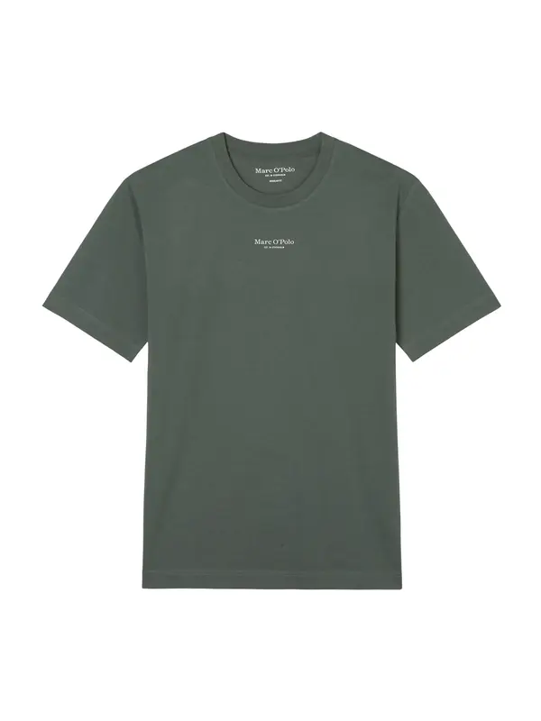 Marc O'Polo Marc O'Polo Majica  temno zelena / bela