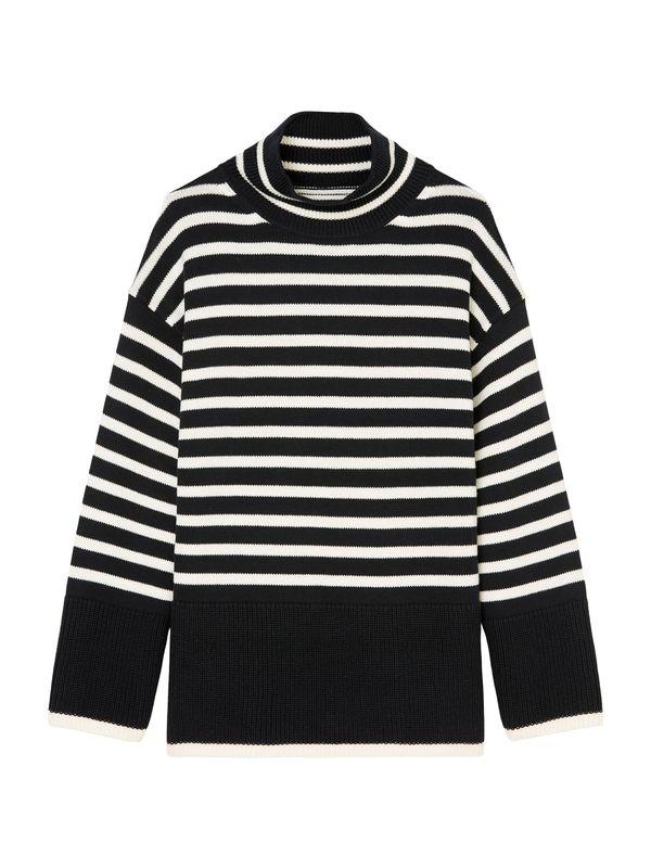 Marc O'Polo Marc O'Polo Pulover  črna / bela