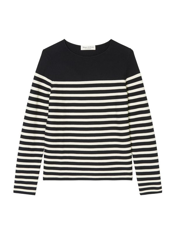 Marc O'Polo Marc O'Polo Pulover  črna / bela