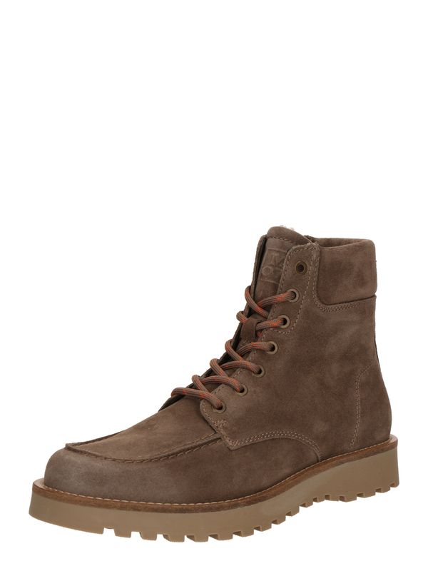 Marc O'Polo Marc O'Polo Škornji z vezalkami  rjava