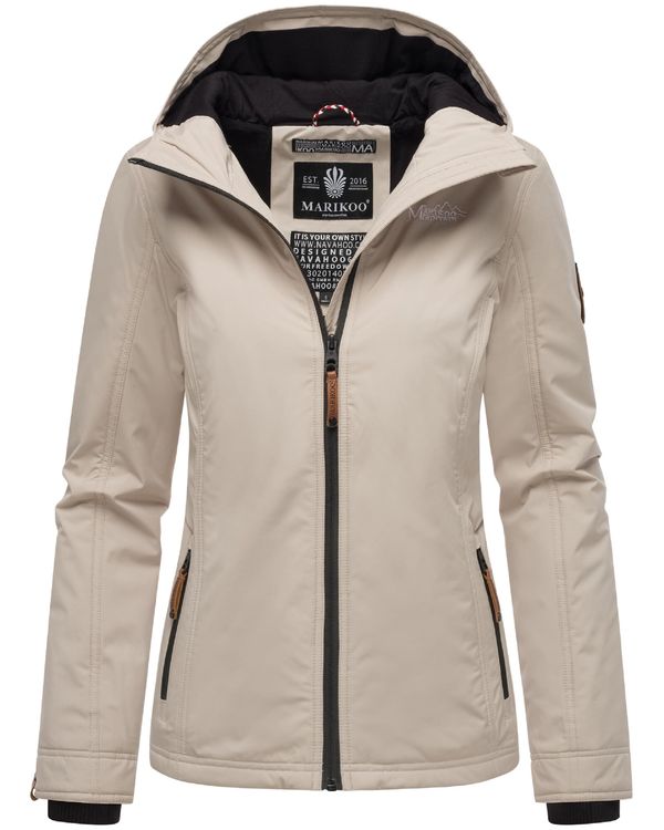 MARIKOO MARIKOO Prehodna jakna 'Brombeere'  bež