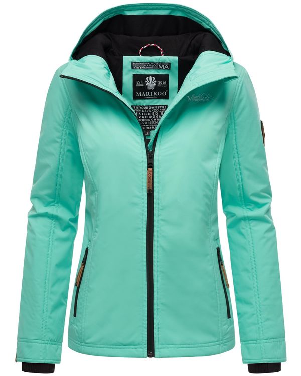 MARIKOO MARIKOO Prehodna jakna 'Brombeere'  turkizna