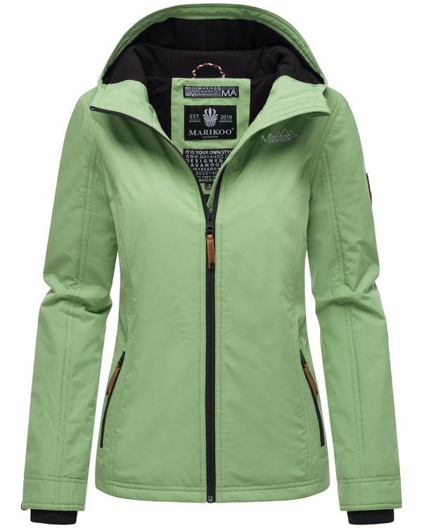 MARIKOO MARIKOO Prehodna jakna 'Brombeere'  zelena