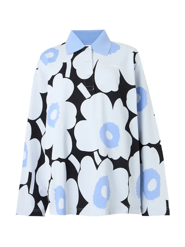 Marimekko Marimekko Majica 'ERIKSEEN UNIKKO'  nebeško modra / svetlo modra / črna