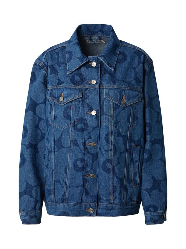 Marimekko Marimekko Prehodna jakna 'MURROS UNIKKO'  moder denim / temno modra